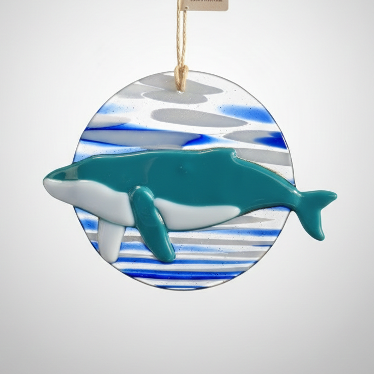 West Coast Wonders: Handmade Fused Glass Suncatchers