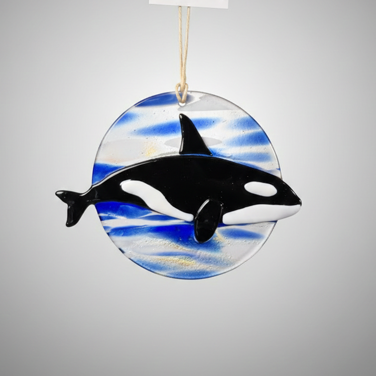 West Coast Wonders: Handmade Fused Glass Suncatchers