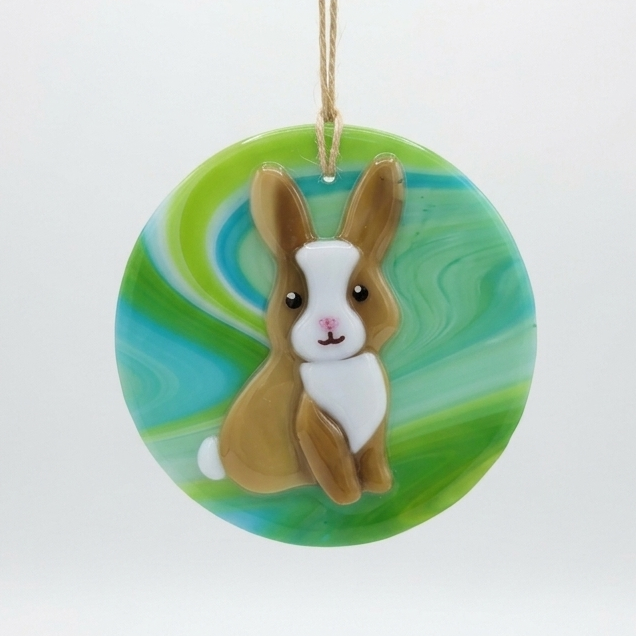 West Coast Wonders: Handmade Fused Glass Suncatchers