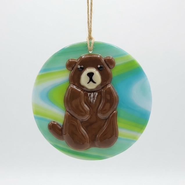 West Coast Wonders: Handmade Fused Glass Suncatchers