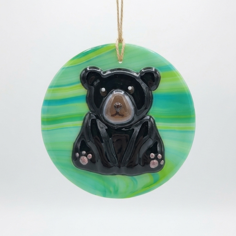 West Coast Wonders: Handmade Fused Glass Suncatchers